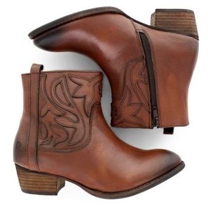 Roan Elsia Western Leather Bootie